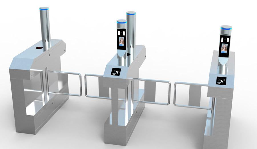 東信小鋼炮人臉識別閘機(jī)通道系統(tǒng)效果圖 東信小鋼炮人臉識別閘機(jī)通道系統(tǒng)效果圖