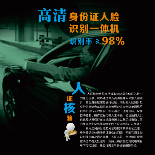 人證車人臉車牌識別通道管理系統(tǒng)