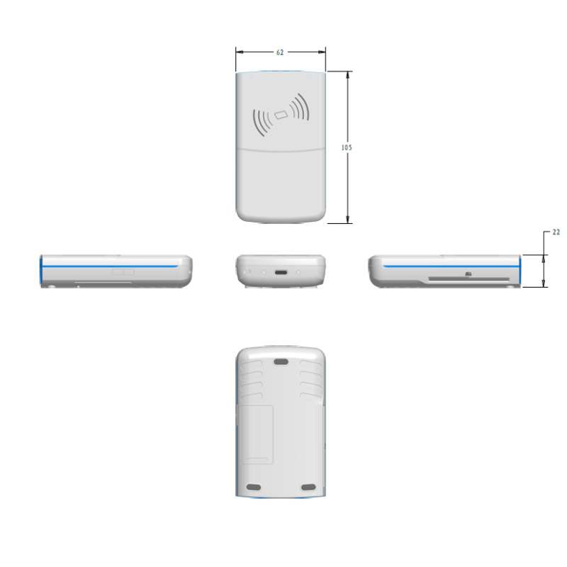 EST-100P手持式社?？ㄗx卡器