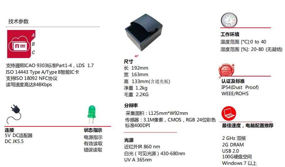 MEPR 500電子護(hù)照閱讀器 MEPR 500電子護(hù)照閱讀器