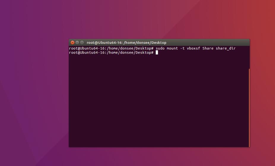 完成共享功能設(shè)置
